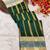 Women's stunning dark green soft silk Faux banarasi full zari work saree with blouse piece