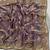Lavender Color Thread Embroidery work  Satin Silk Saree