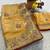 Yellow Color Thread Embroidery work  Satin Silk Saree