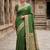 Green Color Zari Woven Work Silk Saree