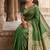 Green Color Zari Woven Work Silk Saree