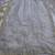 Lavender Color  Beads Work with Cut work border Net Saree