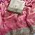 Light Pink Color Sequence  butti  Work Satin Saree