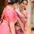 Pink soft banarasi antique silk weaving saree with matching blouse piece