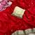 Red Color Sequence  butti  Work Satin Saree