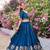 Womens New Stylish Embroidery sequence with thread work Lehenga Set
