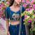 Womens New Stylish Embroidery sequence with thread work Lehenga Set