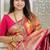 Multy color art silk blend sarees with blouse