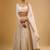 Elegance Ivory 3mm & 5mm Sequins with Zari Embroidered Indian Lattest Designer Lehenga Choli
