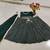 Emerald Green 3mm & 5mm Sequins with Zari Embroidered indian Wedding Designer Lehenga Choli 