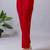 Women solid navy blue regular fit mid-rise flat front trousers