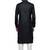 Men's black cotton embroidery, mirror kurta set