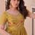 Yellow Designer Readymade Long Kurti With Embroidery Sequins Work