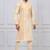 Gold ps viscose premium designer festive wear kurta trouser set