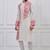White ps viscose premium designer festive wear kurta trouser set