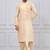 Gold ps viscose premium designer festive wear bengali dhoti kurta set