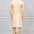 Gold ps viscose premium designer festive wear bengali dhoti kurta set
