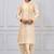 Gold ps viscose premium designer festive wear bengali dhoti kurta set