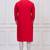 Red ps viscose premium designer festive wear kurta trouser set