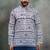 Purple color khadi-moubani print premium designer festive wear short kurta only