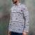 Purple color khadi-moubani print premium designer festive wear short kurta only