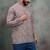 Brown color cotton print premium designer festive wear short kurta only