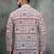 Purple color khadi-moubani print premium designer festive wear short kurta only