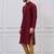 Maroon silk premium designer festive wear kurta pyjama set