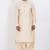 Beige viscose ps premium designer festive wear pathani set