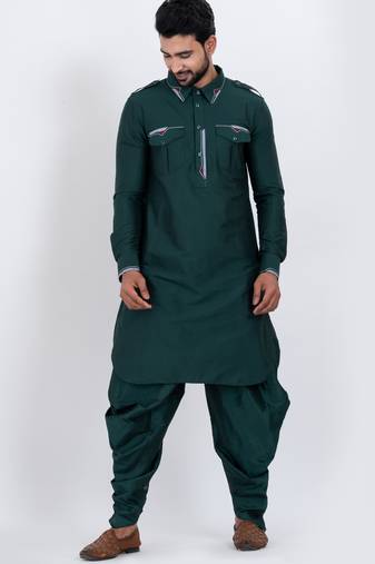 Rama viscose ps premium designer festive wear pathani set