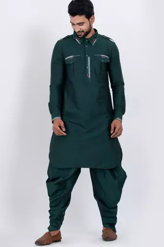 Rama viscose ps premium designer festive wear pathani set