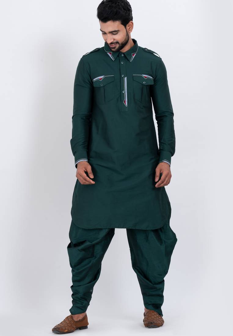 Rama viscose ps premium designer festive wear pathani set