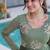 Green Crunchy with Beads embroidery-work long kurti