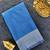 Blue Color Zari woven  Work Silk Saree