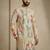 Multicolor mix cotton with schiffli work & digital print premium designer festive wear kurta trouser set