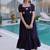 Purple Fendi Silk With Beads Embroidery Work Long Kurti