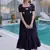 Purple Fendi Silk With Beads Embroidery Work Long Kurti