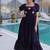 Purple Fendi Silk With Beads Embroidery Work Long Kurti
