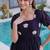 Purple Fendi Silk With Beads Embroidery Work Long Kurti