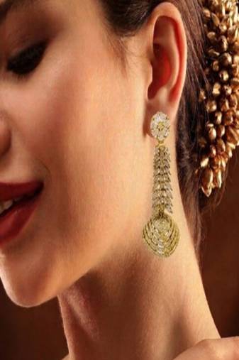 The celestial willow drop earrings
