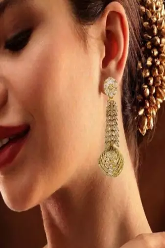 The celestial willow drop earrings