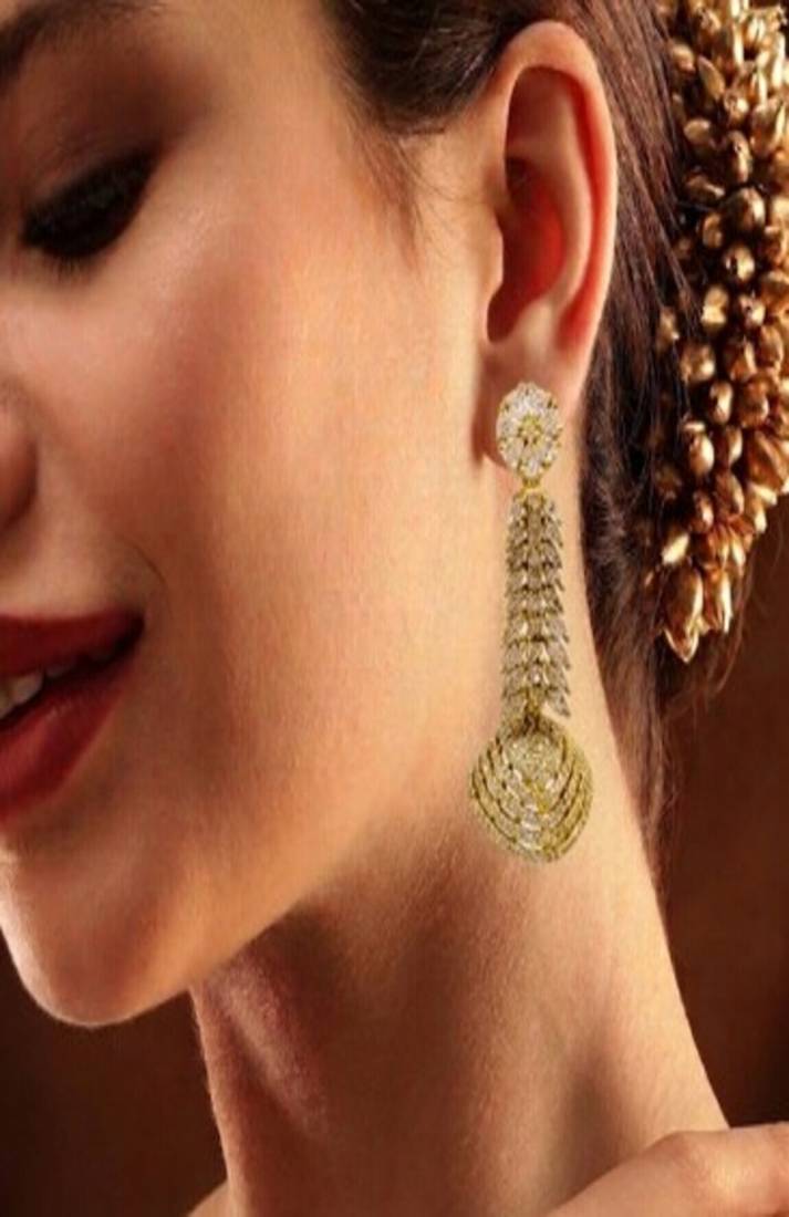 The celestial willow drop earrings