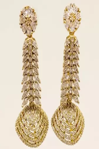 The celestial willow drop earrings