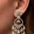The gulabi noor chandbali jhumkas