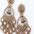 The gulabi noor chandbali jhumkas