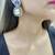 Niharika blue earrings