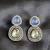 Niharika blue earrings