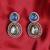 Niharika blue earrings