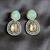 Niharika mint green earrings