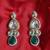 Sarika green earrings